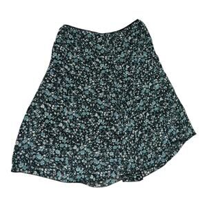 Gina benotti Black Floral Patterned Skirt Size 40